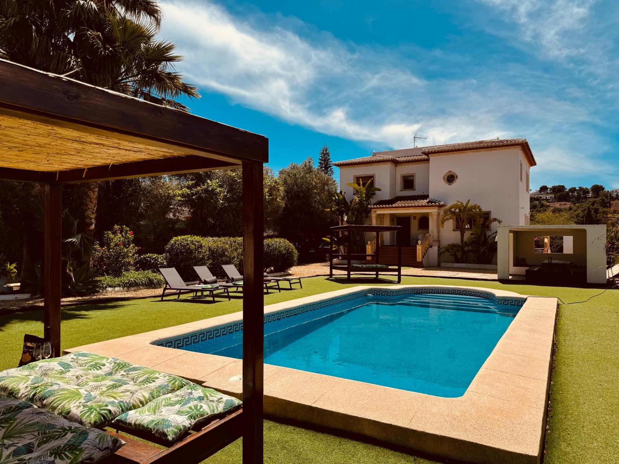 Javea Dream Luxury Villa With Pool, Lounge, Bbq, Airco, Wifi Balcon del Mar エクステリア 写真